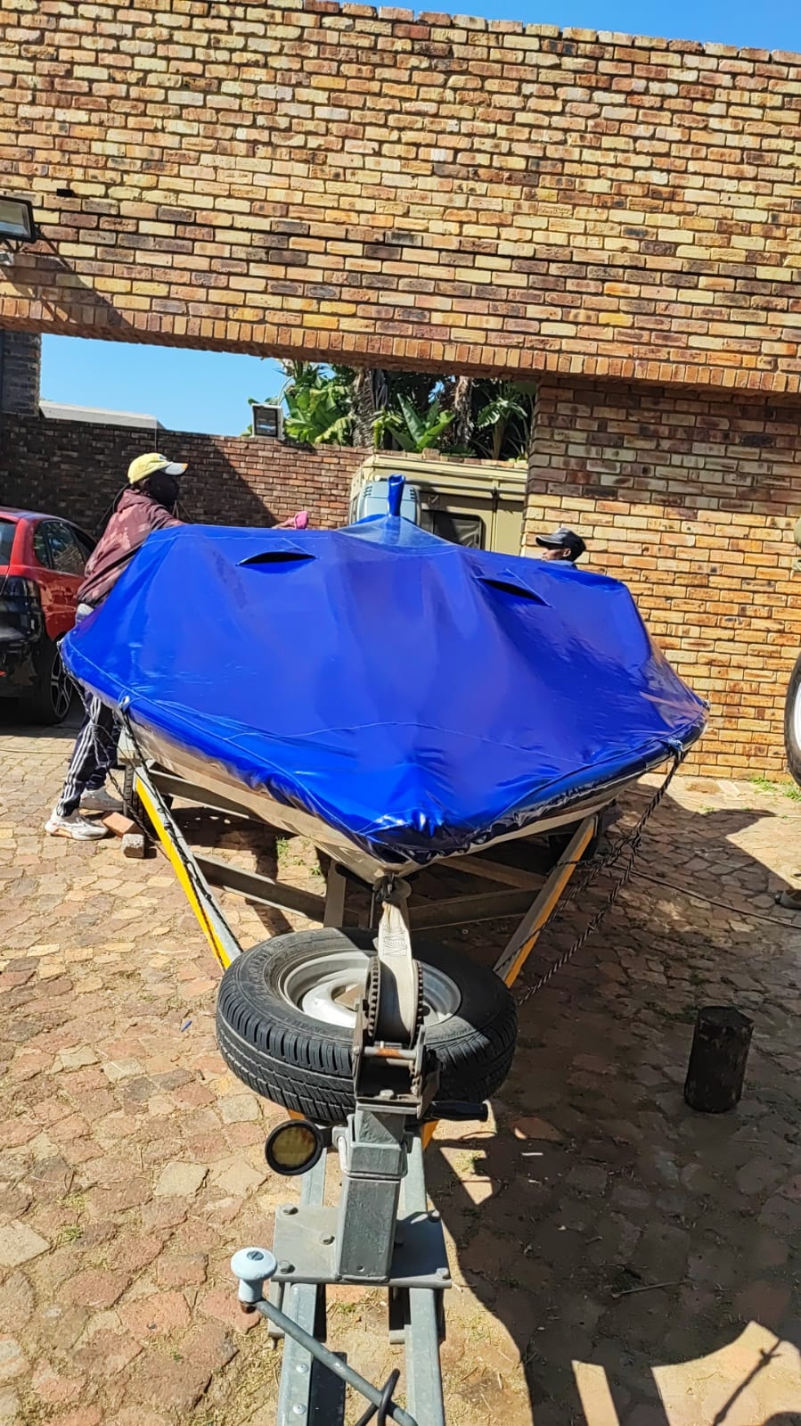 Custom Boat Cover made of high quality PVC