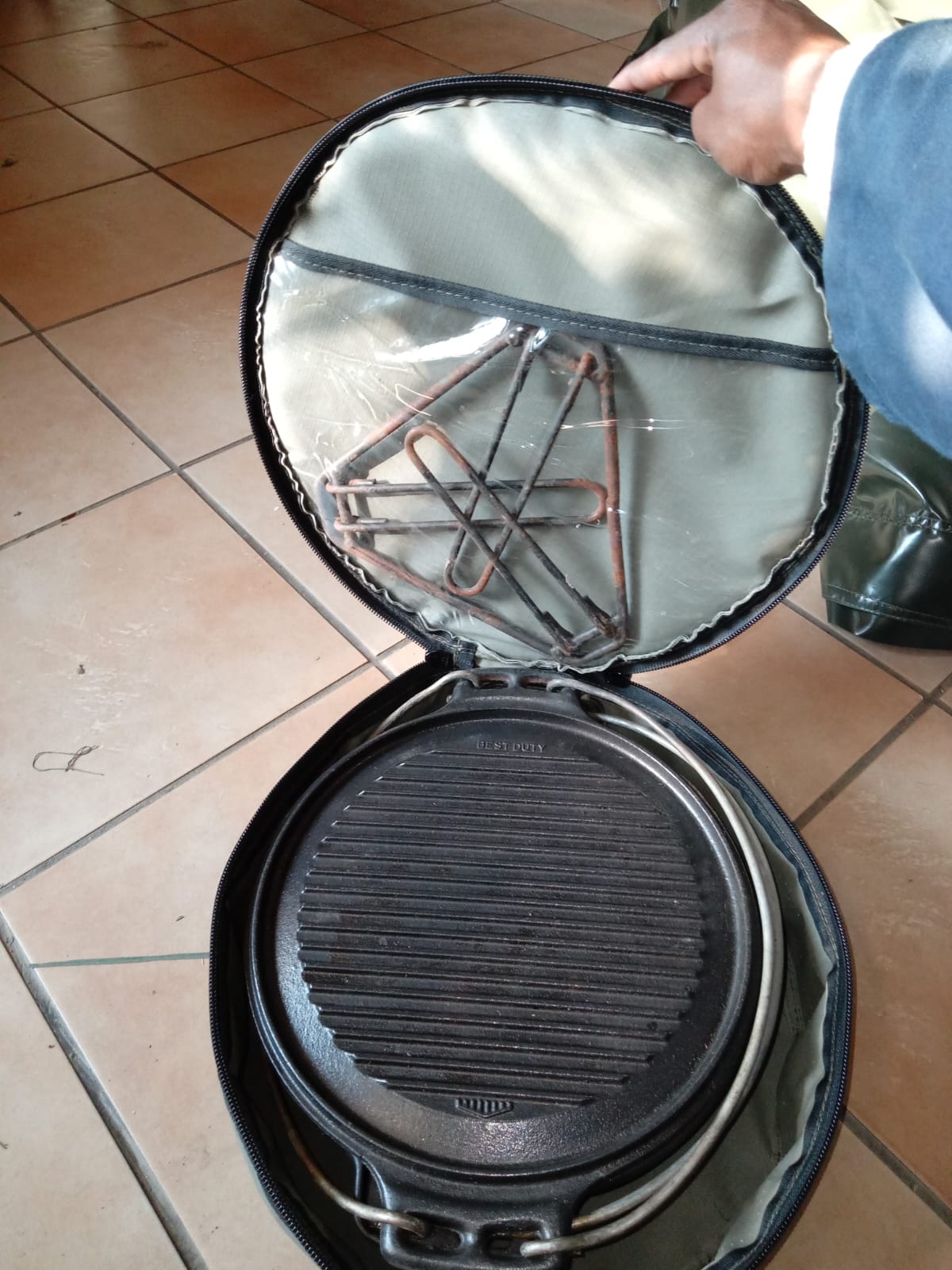 Custom Canvas Potjie Bag