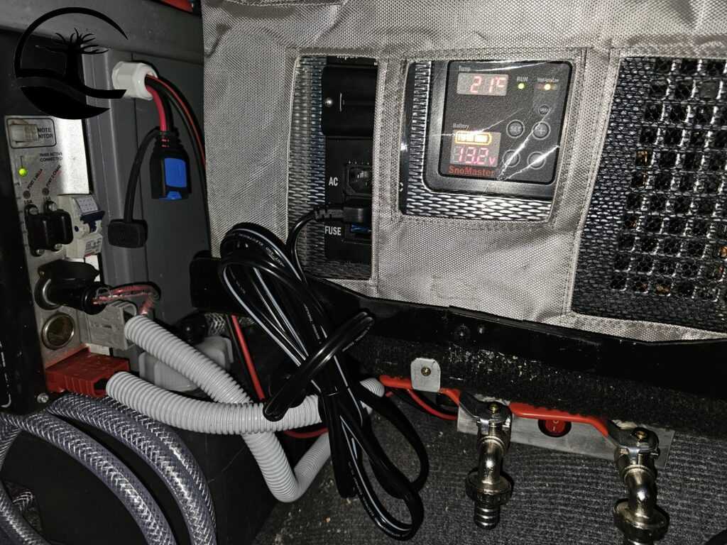 Custom Built Water and Geyser System for an overland vehicle built into an Expedition Built Toyota Prado.